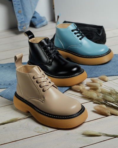 Жіночі черевики бежевого кольору Tarraf- Footwear