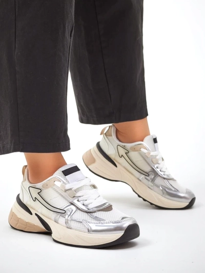 Royalfashion Sportowe sneakersy damskie na grubszej podeszwie Beysa