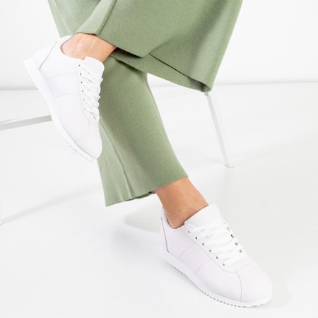 Białe damskie sportowe buty Sephia - Obuwie