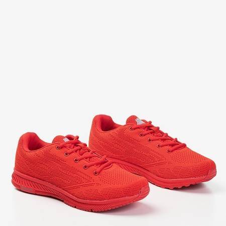 OUTLET Czerwone męskie buty sportowe Erol - Obuwie