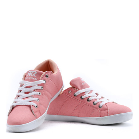 Różowe damskie buty sportowe Brianna - Obuwie