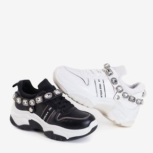 Białe damskie buty sportowe Frewan - Obuwie