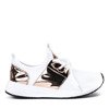 Białe sportowe buty z różowymi elementami Tagila - Obuwie