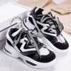 Biało-czarne ugly shoes Manhetten - Obuwie