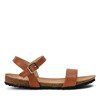 Brązowe klasyczne sandały Nita - Obuwie