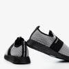 Czarne sportowe buty damskie typu slip - on Andalia - Obuwie