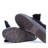 Czarne sportowe buty wiązane wstążką Viculio - Obuwie