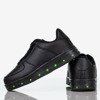 Czarne świecące buty dziecięce LED Collt - Obuwie