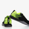 Czarno-zielone sportowe męskie buty Forsage - Obuwie