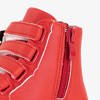 Czerwone dziecięce sportowe sneakersy z kokardkami Pantloy - Obuwie