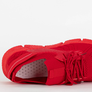 Czerwone męskie sportowe buty Gagik - Obuwie