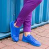Kobaltowe sportowe damskie buty Solessa - Obuwie