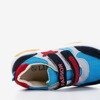 Niebieskie chłopięce buty sportowe Russeli - Obuwie