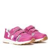 Różowe dziewczęce buty sportowe Fonnie - Obuwie