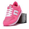 Różowe neonowe buty sportowe Dave - Obuwie