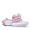 Różowe sneakersy na krytym koturnie My Little Love- Obuwie