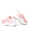Różowe sportowe dziewczęce buty Kameliane - Obuwie