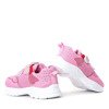 Różowe sportowe dziewczęce buty Violetea - obuwie