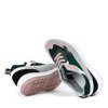 Zielone buty sportowe z kolorowymi wstawkami Martien - Obuwie