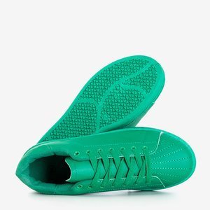 Zielone sportowe buty Solessa - Obuwie