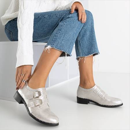 Срібне жіноче взуття із струменями Dream Queen - Взуття