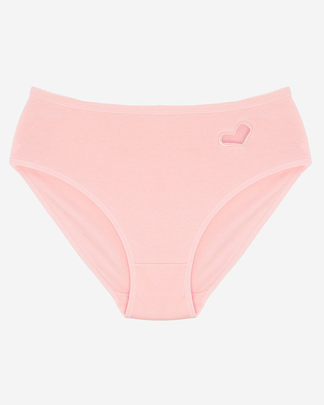 Жіночі трусики рожеві PLUS SIZE- Underwear