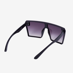 Чорні квадратні жіночі сонцезахисні окуляри 