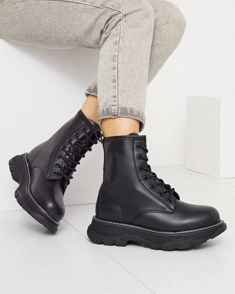 Чорні жіночі високі чоботи Taratt - Взуття