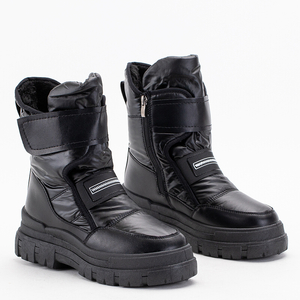 Чорні жіночі зимові черевики Naselia
