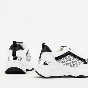 Чорно-білі жіночі спортивні кросівки Weniso - Взуття