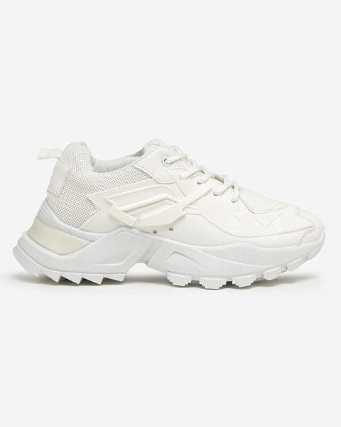 OUTLET Білі спортивні кеди жіночі Bayart - Взуття