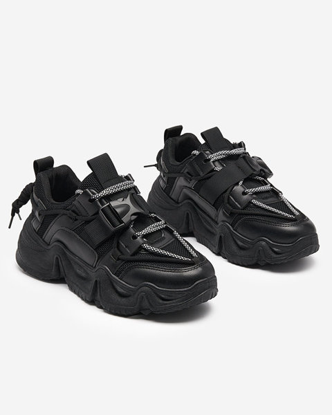 OUTLET Чорні жіночі спортивні кросівки Electri - Взуття