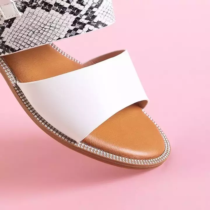 OUTLET Venilia білі босоніжки жіночі - Взуття