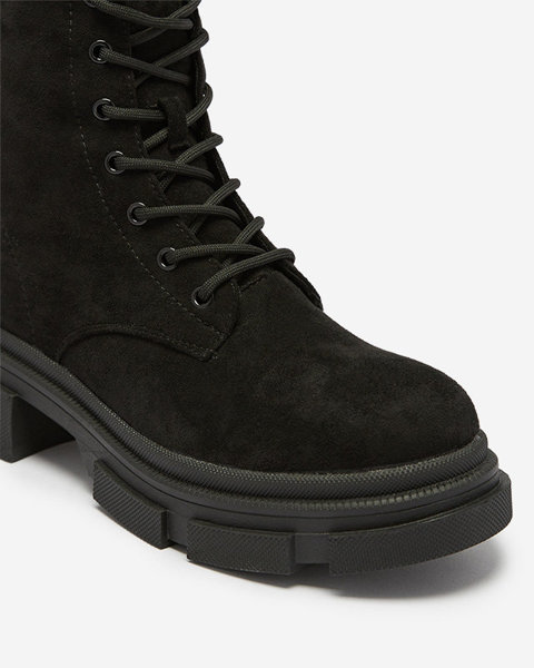 OUTLET Жіночі чорні черевики a'la baggers Yeam- Footwear