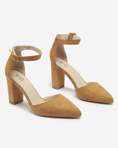 OUTLET Жіночі туфлі-човники на стійці Camel Reifini- Взуття
