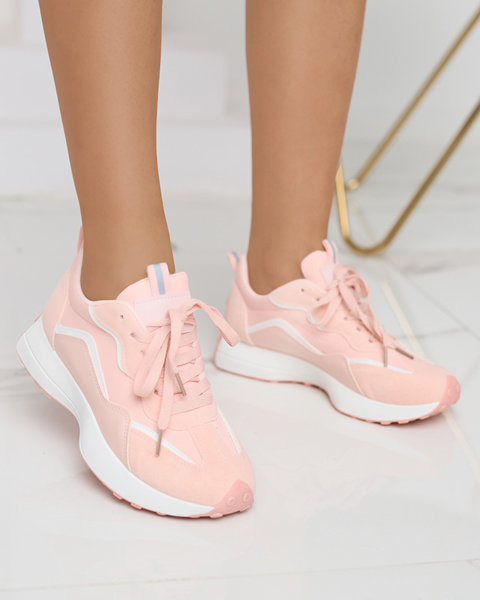 Рожеві жіночі кросівки Qsially- Взуття
