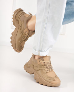 Світло-коричневі жіночі кросівки Bayart 