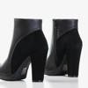 Жіночі чорні черевики на вищій стійці Ітруо - Взуття